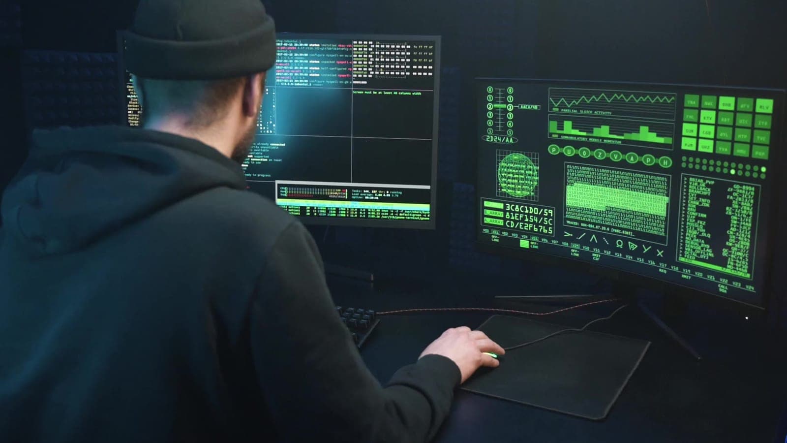 Security operations — live monitoring and detection